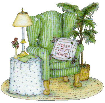 A cozy armchair